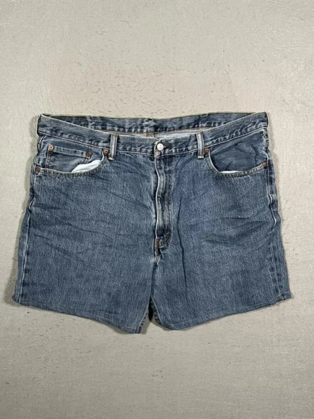 Levi’s 550 Blue Denim Shorts Relaxed Fit Vintage W40 I6